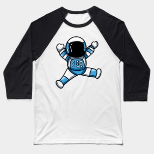 Flying Astronaut Baseball T-Shirt